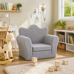 Transform Your Child’s Space with a Plush Grey Sofa Bed