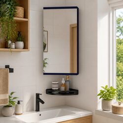 Grey Wall-Mounted Vanity Unit