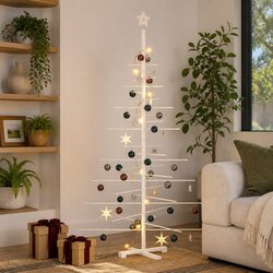 Enhance Your Space with a 180cm Wooden Christmas Tree