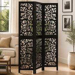 Enhance Your Living Space with This 3-Panel Room Divider