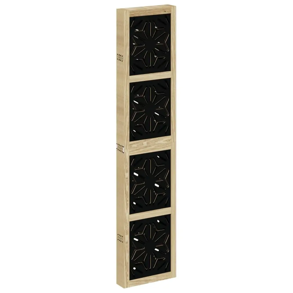 Room Divider 6 Panels Folding Privacy Screen Partition Indoor Decorative