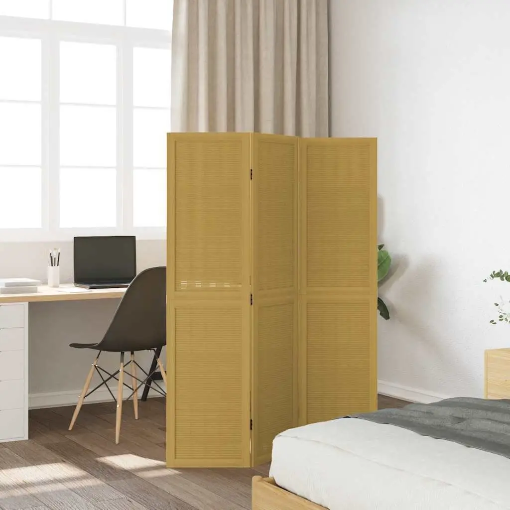 Room Divider 3 Panels Folding Privacy Screen Partition Indoor Bedroom Living