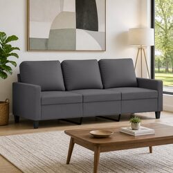 Enhance Your Living Space with This Stylish 3-Seater Sofa