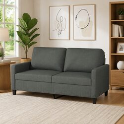 Enhance Your Living Space with a Dark Grey Couch