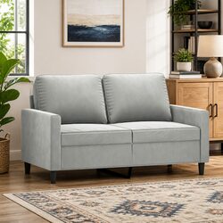 Enhance Your Living Space with a Grey 2-Seater Sofa