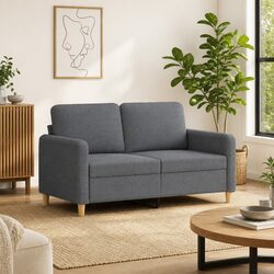 Enhance Your Living Room with a Stylish Grey Sofa