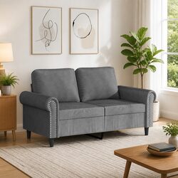 Elevate Your Living Space with a Grey Velvet Sofa