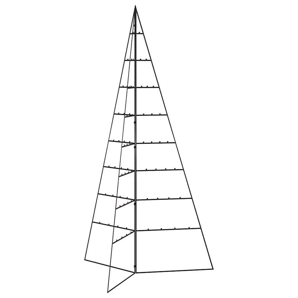 DIY Decoration Metal Tree Frame 180cm Black Sturdy Steel Seasonal Holiday