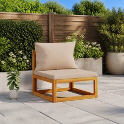 Elevate Your Outdoor Space with the Modular Middle Sofa