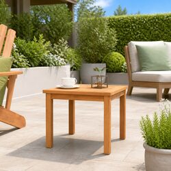 Elegant Wooden Coffee Table for Indoor and Outdoor Spaces