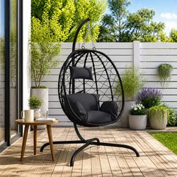 Enhance Your Garden with This Stylish Egg Chair
