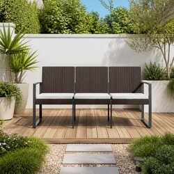 Enhance Your Outdoor Space with a Comfortable 3-Seater Bench