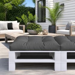 Grey Pallet Cushion 70x70x12 cm