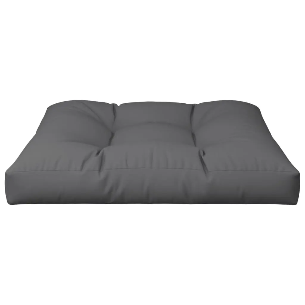 Pallet Cushion 80x80x12 cm Anthracite Outdoor Garden Sofa Seat Pad