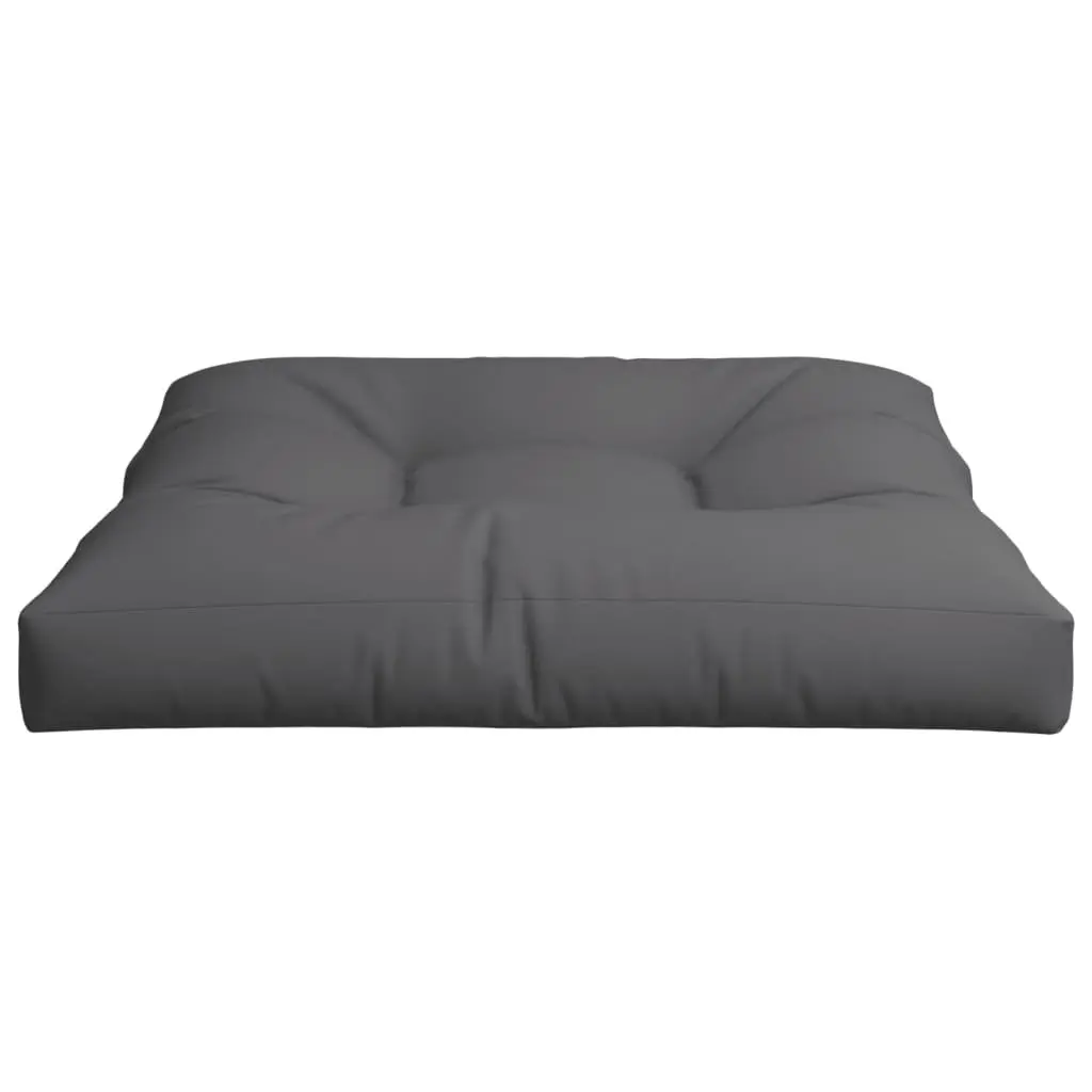 Pallet Cushion 80x80x12 cm Anthracite Outdoor Garden Sofa Seat Pad