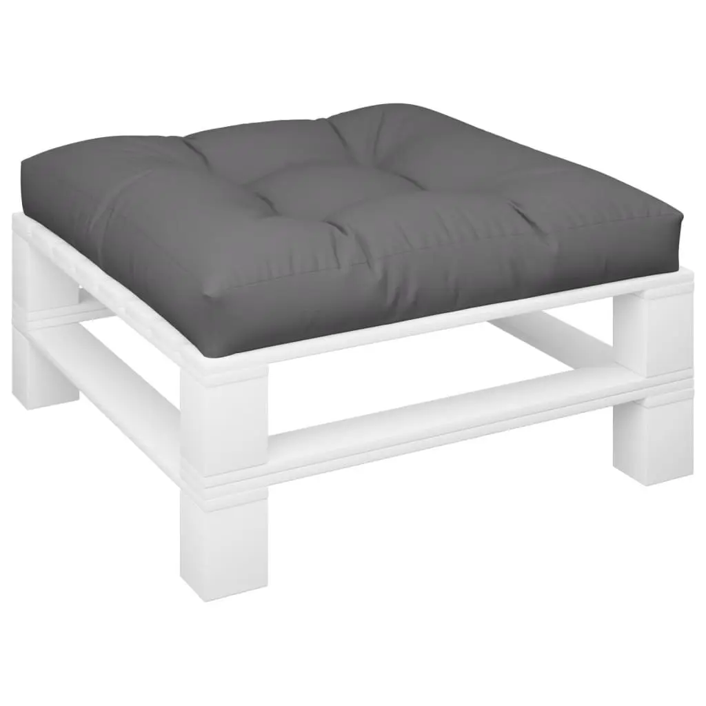 Pallet Cushion 80x80x12 cm Anthracite Outdoor Garden Sofa Seat Pad