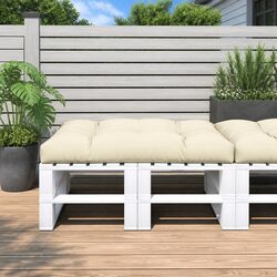 Enhance Your Space with Our Cream Pallet Cushion 120x80x12 cm