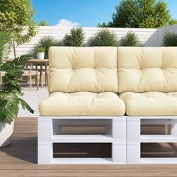Elevate Your Space with a Cream Pallet Cushion 50x40x12 cm