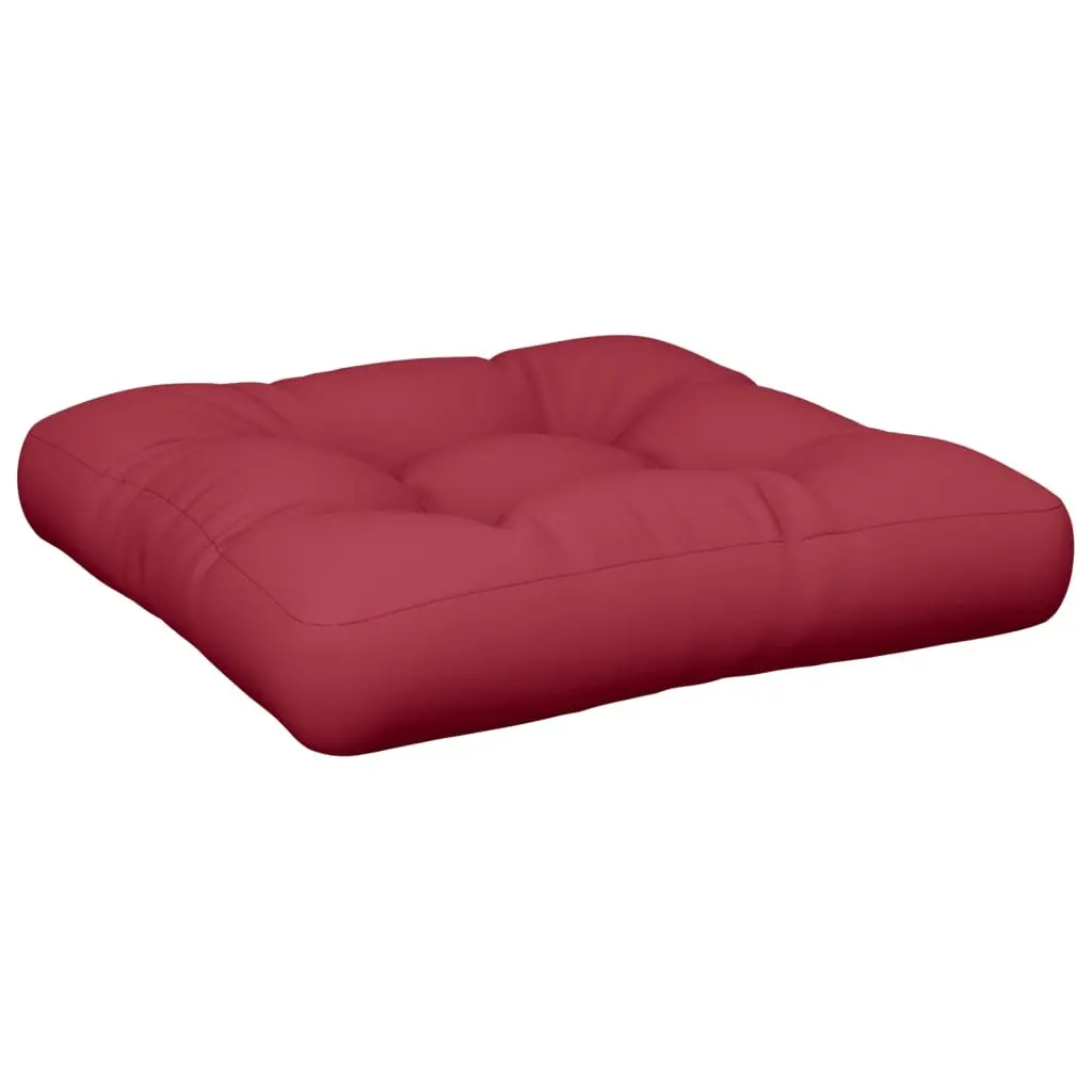 Pallet Cushions 2 pcs Red Outdoor Garden Furniture Sofa Seating Pads