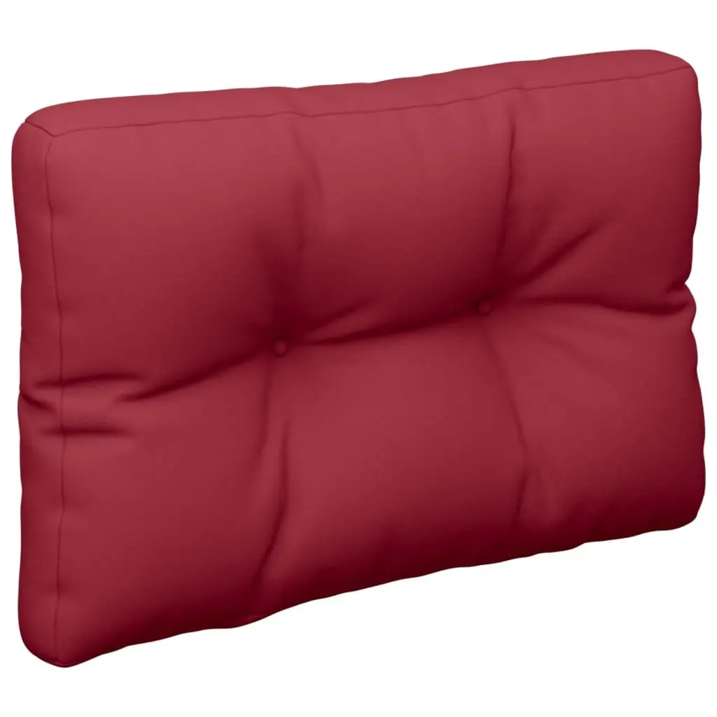 Pallet Cushions 2 pcs Red Outdoor Garden Furniture Sofa Seating Pads