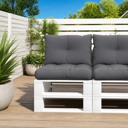 Enhance Your Space with Anthracite Pallet Cushions