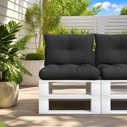 Enhance Your Outdoor Space with Black Pallet Cushions