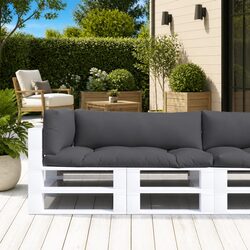 Elevate Your Living Space with Anthracite Pallet Cushions