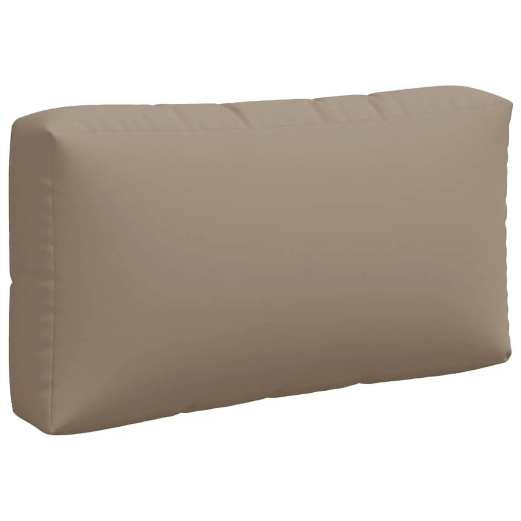 Pallet Cushions 3 Pieces Taupe Outdoor Garden Furniture Seat Pad Comfort