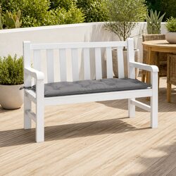 Enhance Your Outdoor Space with a Grey Cushion 120x50x7cm