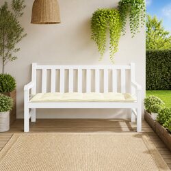 Stylish Cream Cushion for Garden Benches and Patios