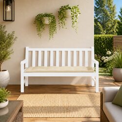 Stylish Outdoor Cushion for Garden Benches 150x50x7 cm