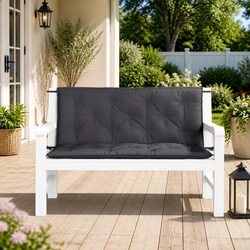 Comfortable Garden Bench Cushions 2pcs for Stylish Outdoor Spaces