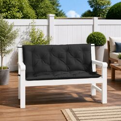 Enhance Your Outdoor Space with Black Garden Bench Cushions