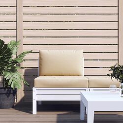 Pallet Cushions Set of 2 in Beige for Garden or Home