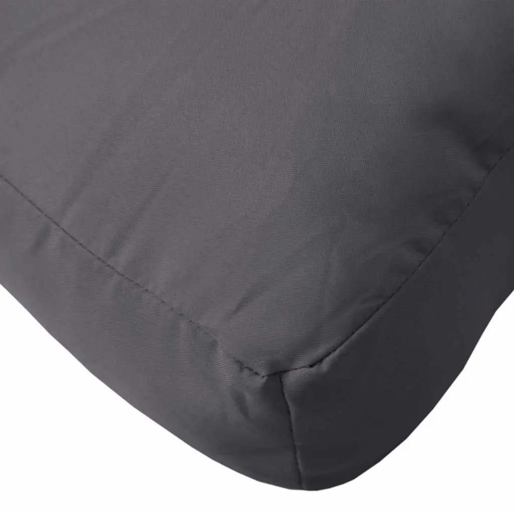 Pallet Cushion 60x60x9.5 cm Anthracite Oxford Fabric Outdoor Garden Seat Pad