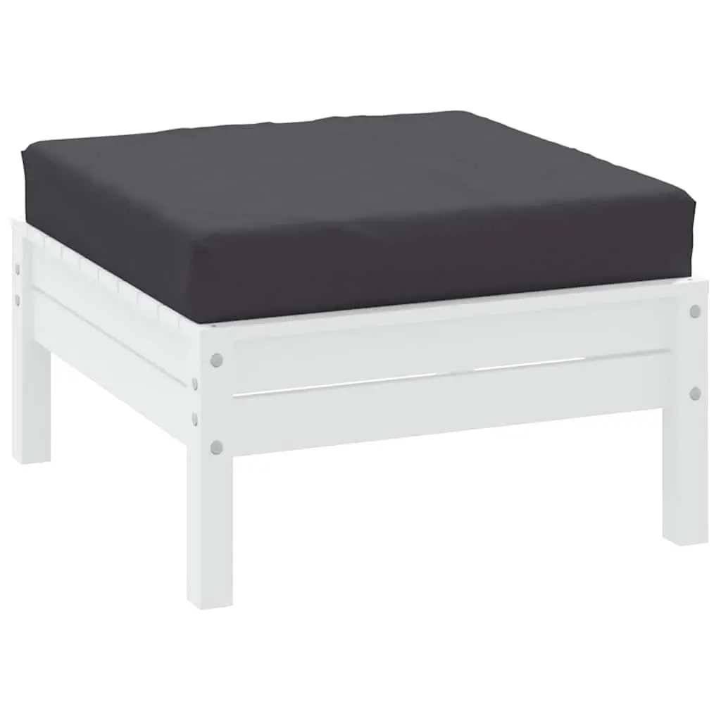 Pallet Cushion 60x60x9.5 cm Anthracite Oxford Fabric Outdoor Garden Seat Pad