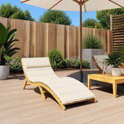 Stylish Cream Sun Lounger Cushion for Your Outdoor Oasis