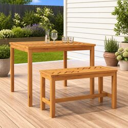 Elevate Your Outdoor Space with Acacia Dining Table