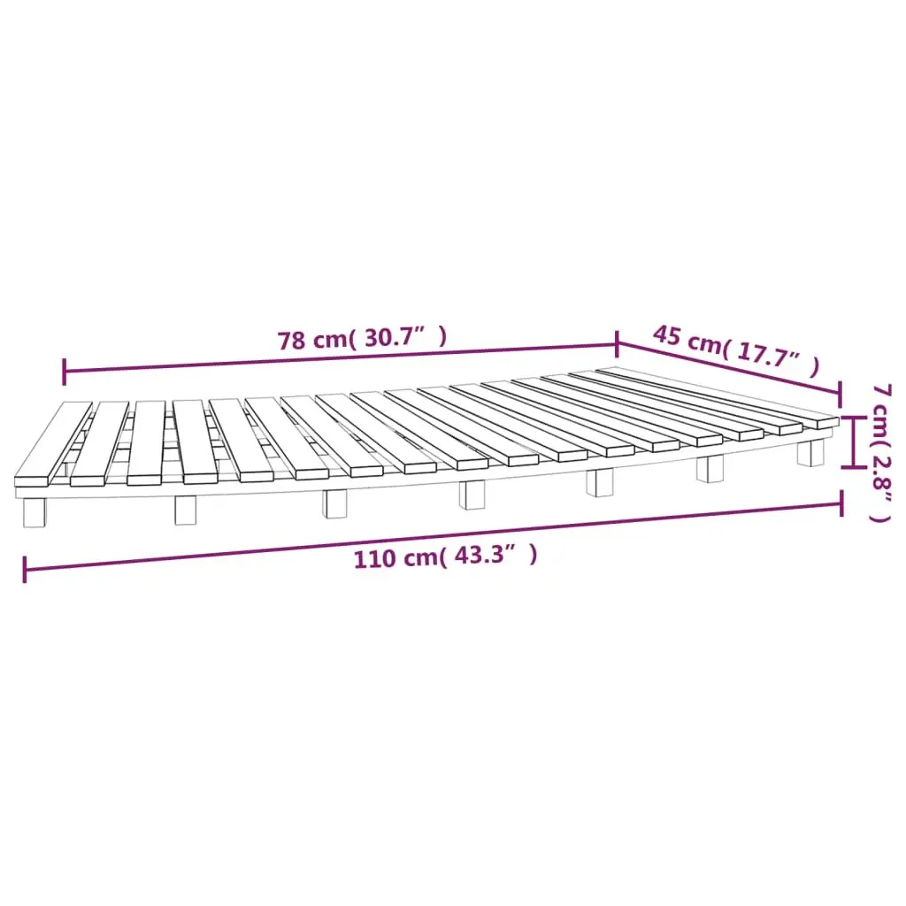 Spa Steps 2 Pieces Solid Wood Slatted Design Pool Hot Tub Entry Outdoor Deck