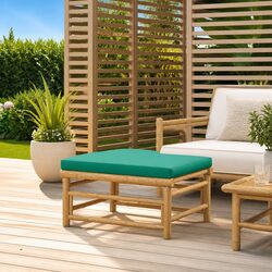 Enhance Your Outdoor Space with a Stylish Bamboo Footstool