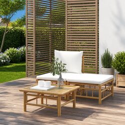 Elevate Your Outdoor Space with a Bamboo Lounge Set