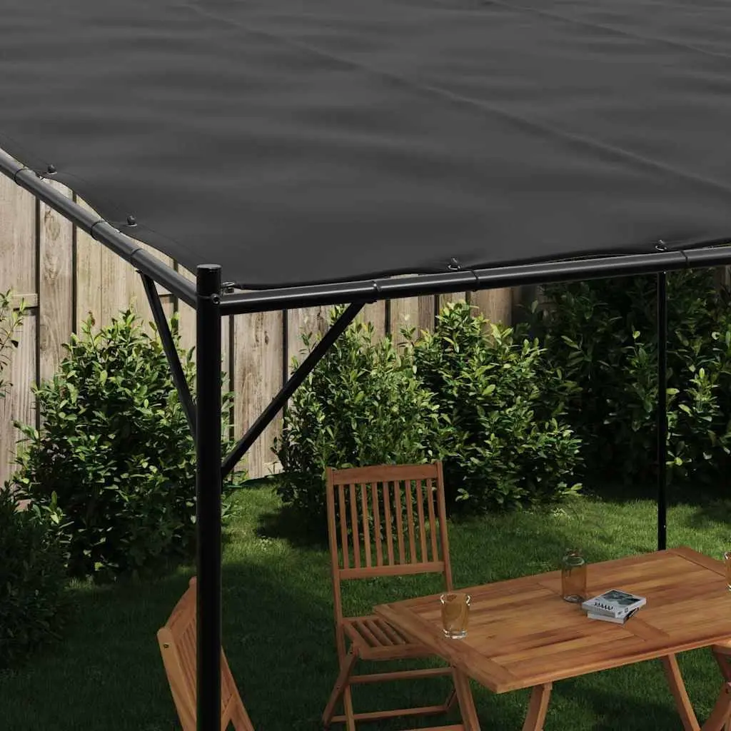 Gazebo 4x4 m Water-Resistant Polyester Steel Frame