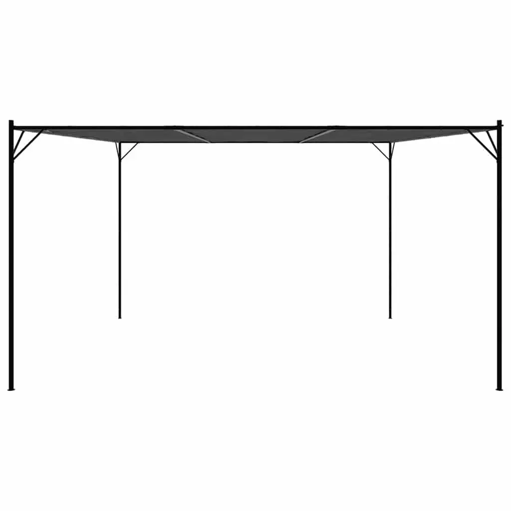 Gazebo 4x4 m Water-Resistant Polyester Steel Frame