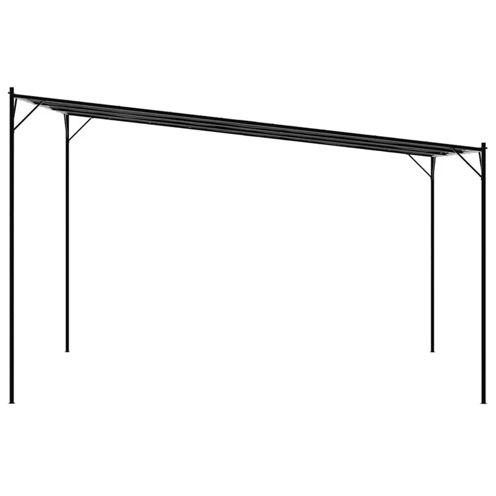 Gazebo 4x4 m Water-Resistant Polyester Steel Frame