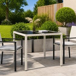 Outdoor Dining Table 90x90x75cm for Your Perfect Garden
