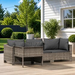 Enhance Your Outdoor Space with a 4 Piece Lounge Set