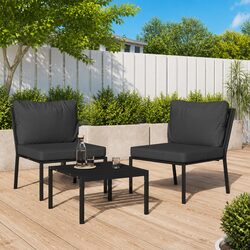 Enhance Your Outdoor Space with Black Steel Garden Chairs