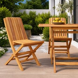 Enhance Your Outdoor Space with 2 Folding Garden Chairs