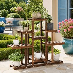 Enhance Your Space with This Elegant Plant Stand 110x25x96cm