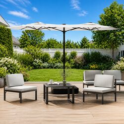 Enhance Your Outdoor Space with a Double-Head Parasol
